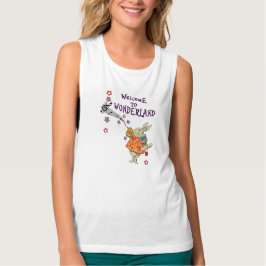 Kaninvälkomnande till. Alice i underland T-shirt