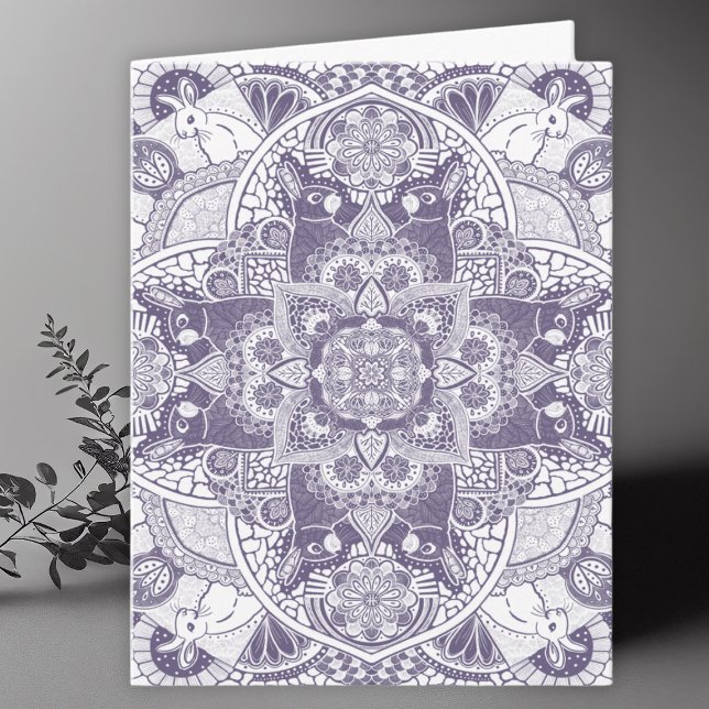 Kanits Mandala Art Blank Tack Kort (Skapare uppladdad)