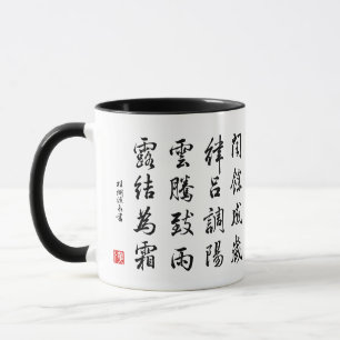 kanji 1000 Character Classic 03 Gyōsho Mugg
