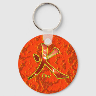 Kanji: Avfyra - Keychain Nyckelring