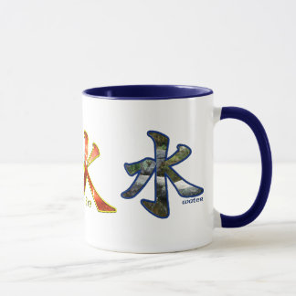 Kanji: Fyra inslag - mugg #4
