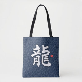 Kanji - Japansk drake - Tygkasse