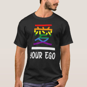 Kanji Kärlek Symbol Lgbtq Saker Traditional Chines T Shirt