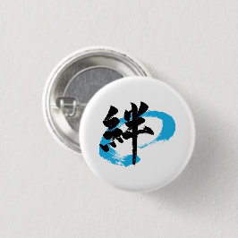 Kanji Kizuna/Band Japansk kalligrafi Knapp