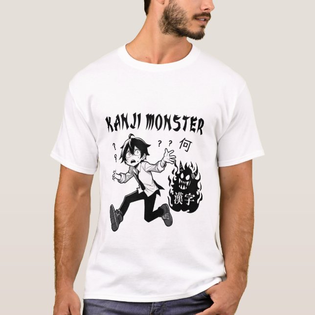 Kanji Monster T Shirt (Framsida)