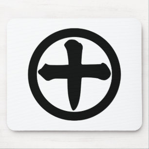 Kanji-nummer tio i cirkel musmatta