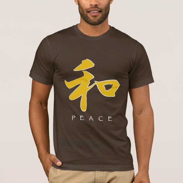 Kanji Peace Tee Shirt (Framsida)