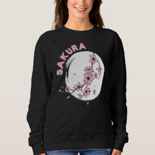 Kanji Sakura Japanska Cherry Flower Blommar Rosa S T Shirt