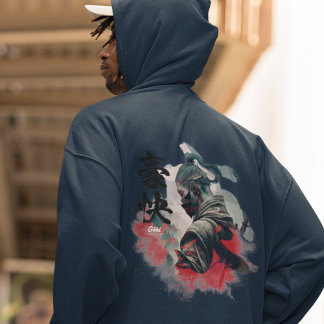 Kanji Samurai Goki Hoodie T Shirt