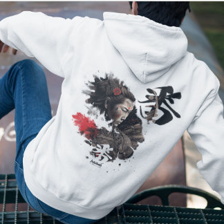 Kanji Samurai Ichiban Hoodie T Shirt