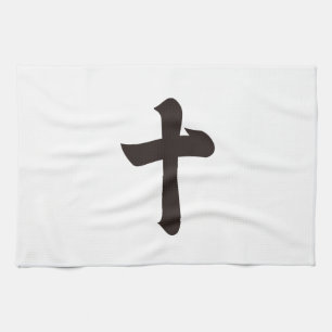 Kanji siffra tio kökshandduk
