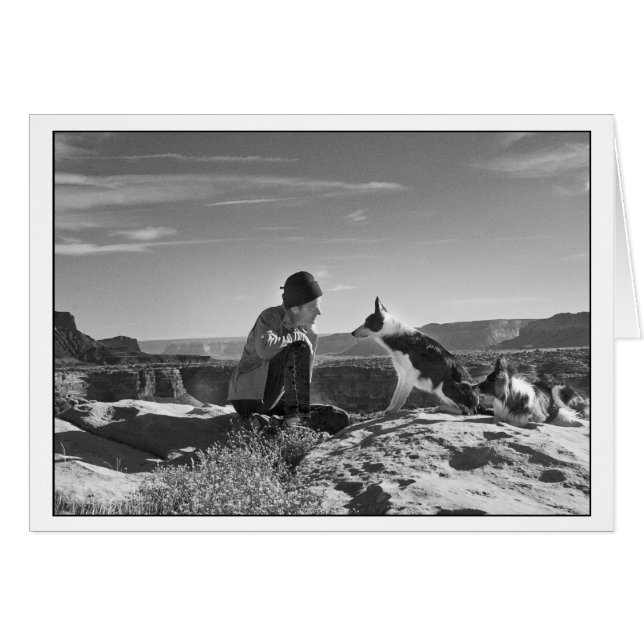 kanjon hälsningskort (Framsidan Horizontal)