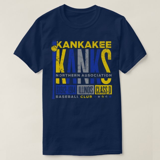 Kankakee Kanks T Shirt (Design framsida)