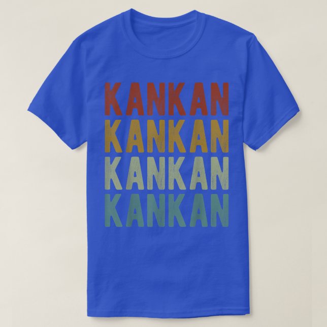 Kankan City Guinea Retro  T Shirt (Design framsida)