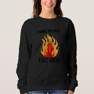 Känn att det är roligt att säga Chili Spicy Food T Shirt
