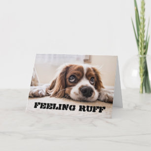 Känn att RUFF kommer snart Kort