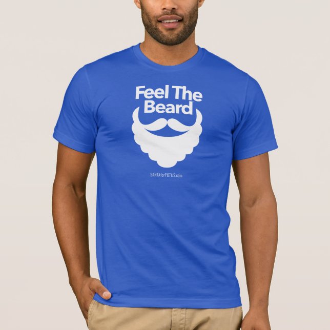 "Känn Beard" unisex Bella Canvas T Tee (Framsida)