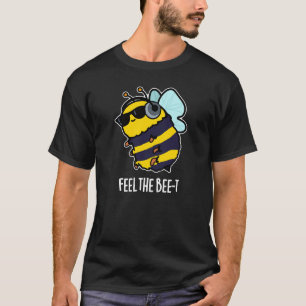 Känn Bee-t Funny Bee Pun-Mörken BG T Shirt