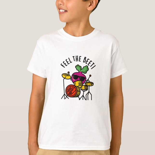 Känn Beet Funny Veggie Pun T Shirt (Framsida)