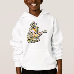 Känn blåsorna - konstnärlig gitarr-design t shirt