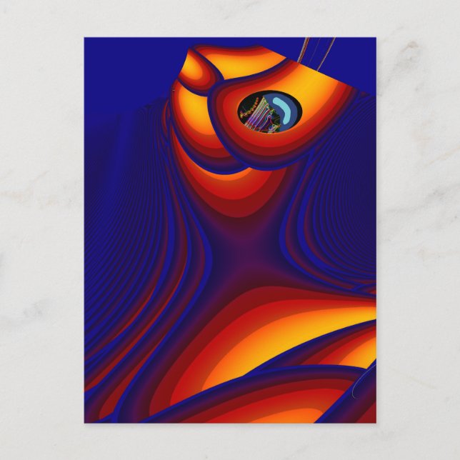 Känn bra och stark vykort (Framsida)