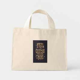 Känn Cosmos inuti dig Mini Tygkasse