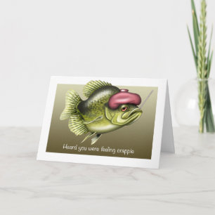 Känn Crappy Get well Card Kort