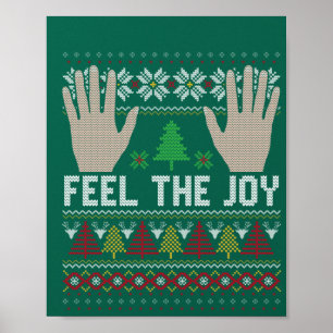 Känn den fina uggla Helgdag design Poster