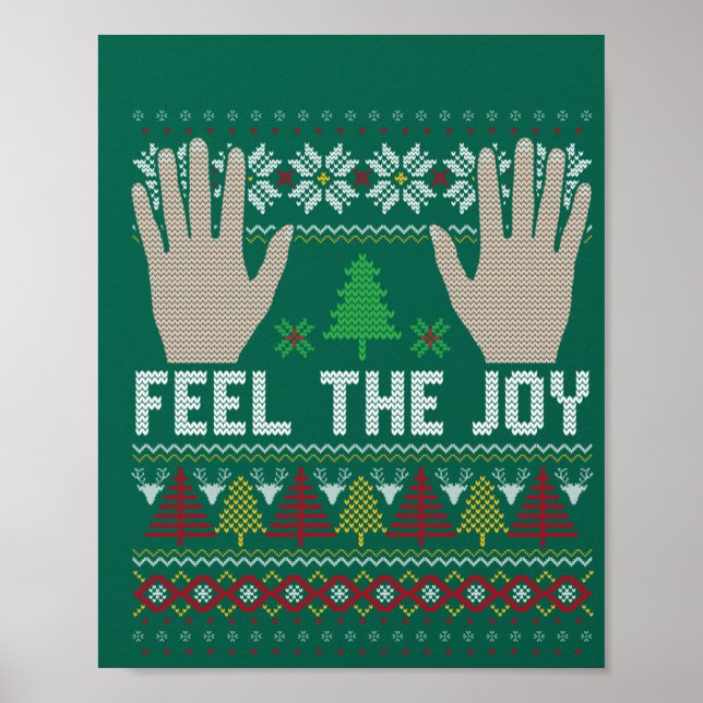 Känn den fina uggla Helgdag design Poster (Framsidan)