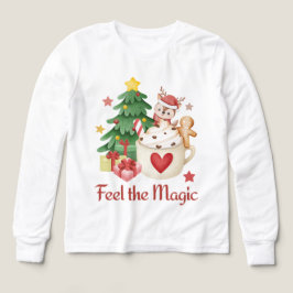 Känn den magiska julen t shirt