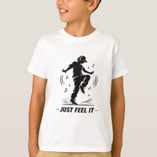 Känn Det    Coolt Dansande T Shirt