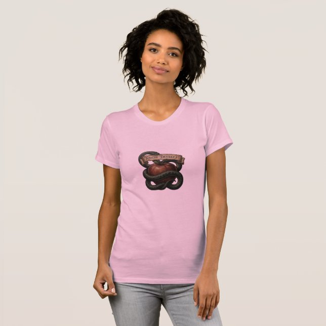 Känn Dig Själv T Shirt (Hel framsida)