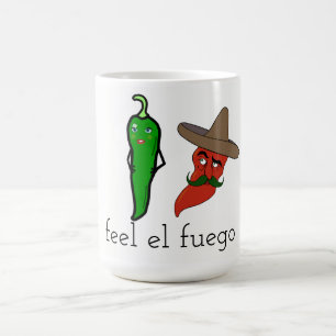 Känn dig som Fuego Kaffemugg