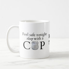 Känn dig trygg ikväll! kaffemugg
