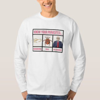 Känn dina parasiter - antifakturaliknande T-Shirt
