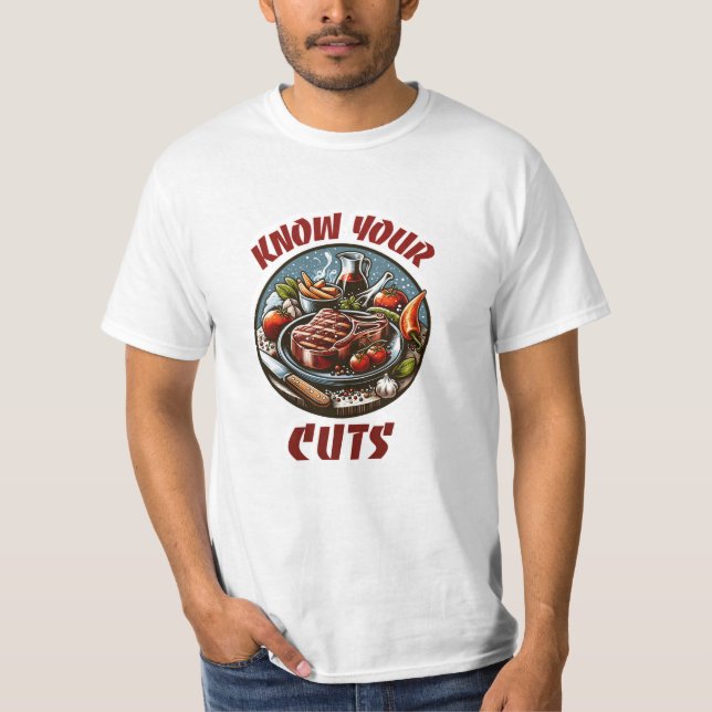 Känn dina skärsår t shirt (Framsida)
