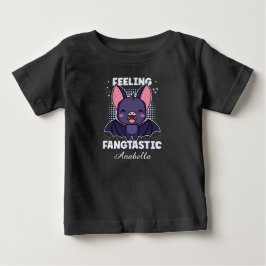 Känn fangtastisk | Cute Vampre Fladdermus - Black T Shirt