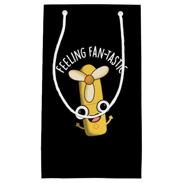 Känn Fantastisk Funny Fläkt Pun Mörk BG (Framsidan)