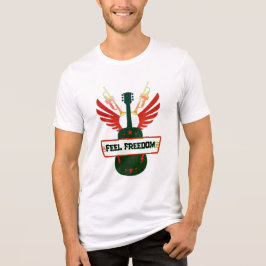 Känn Freedom Music T-Shirt | Freefit Unisex Trible