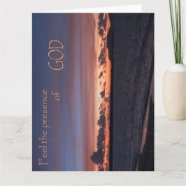 Känn GUDs närvaro Kort