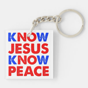 Känn Jesus Känn Fred Kristallhalsband