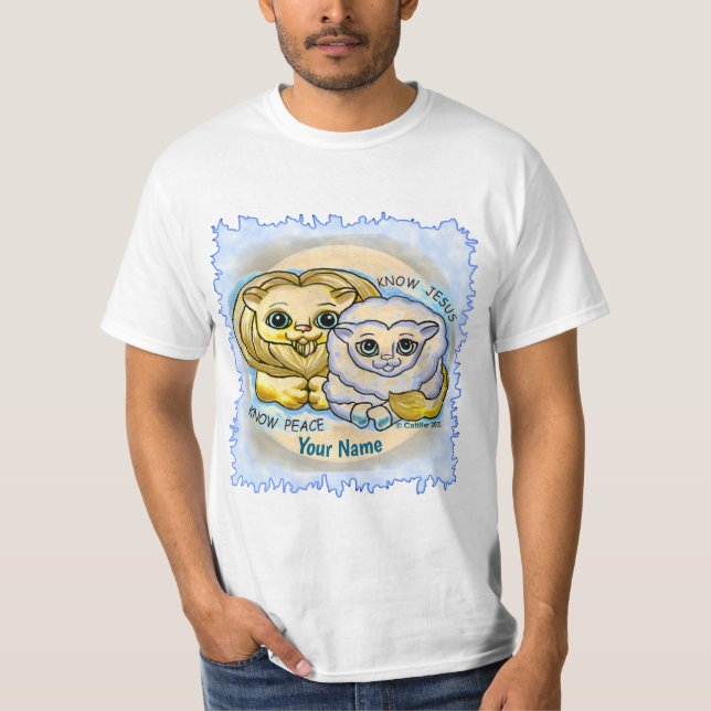Känn Jesus T-Shirt (Framsida)