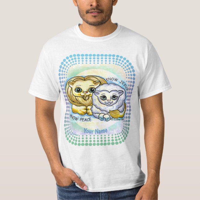 Känn Jesus T-Shirt (Framsida)