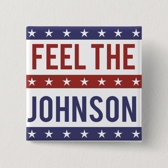 Känn Johnson - Gary Johnson 2016 Knapp (Framsida)