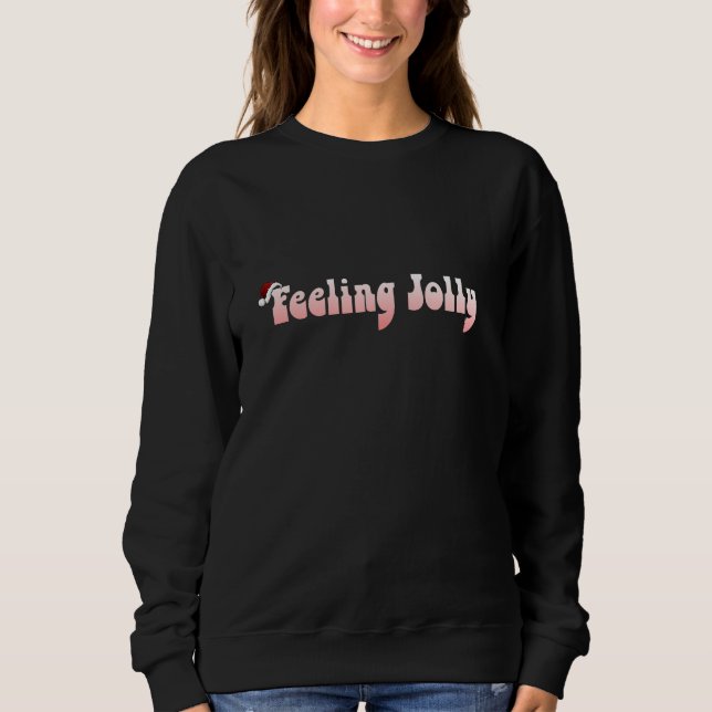 Känn Jolly-julsötskjortan - Retro T Shirt (Framsida)