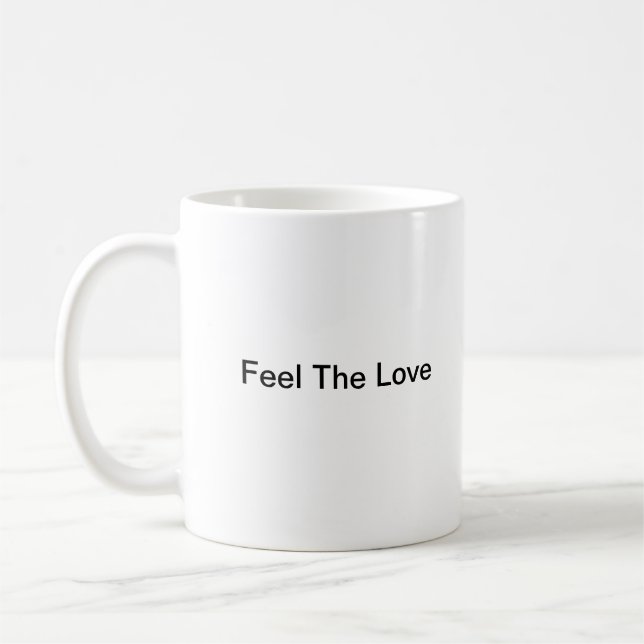 Känn Kärlek Kaffemugg (Vänster)