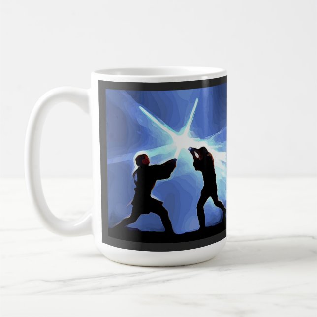 Känn Kraften Kaffemugg (Vänster)