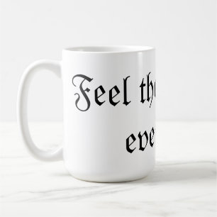 Känn livet med varje båt kaffemugg