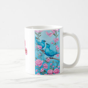 Känn livets energi kaffemugg