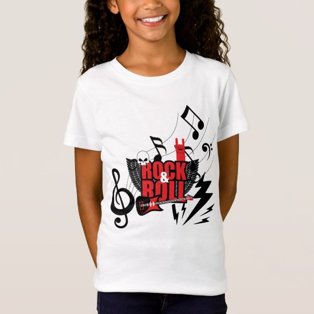 Känn ljudet: Den ultimata Rock & Roll T Shirt (Framsida)